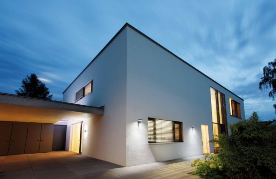 Aussenbeleuchtung bei EHS GmbH in Eschborn